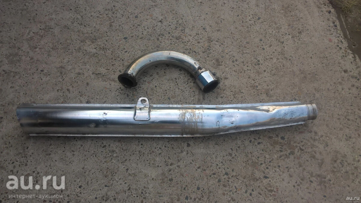 Снимаем трубу.