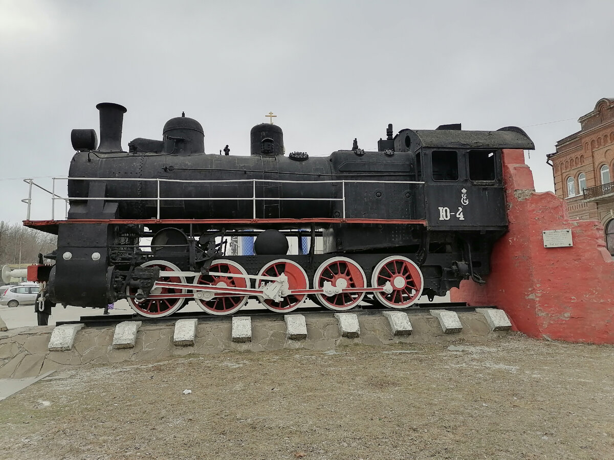 Паровоз Юп-4504