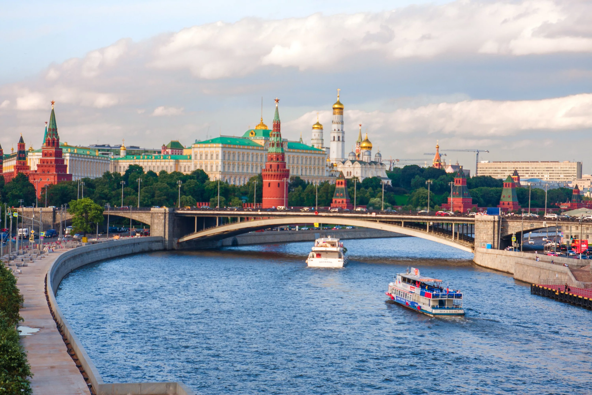 Лето в москве фото красивые