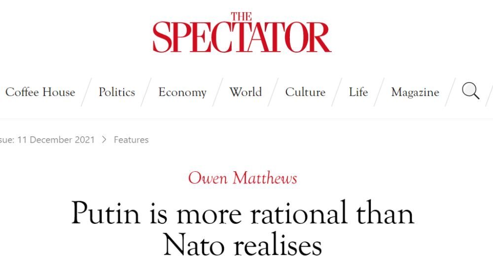 Скриншот статьи с сайта spectator.co.uk