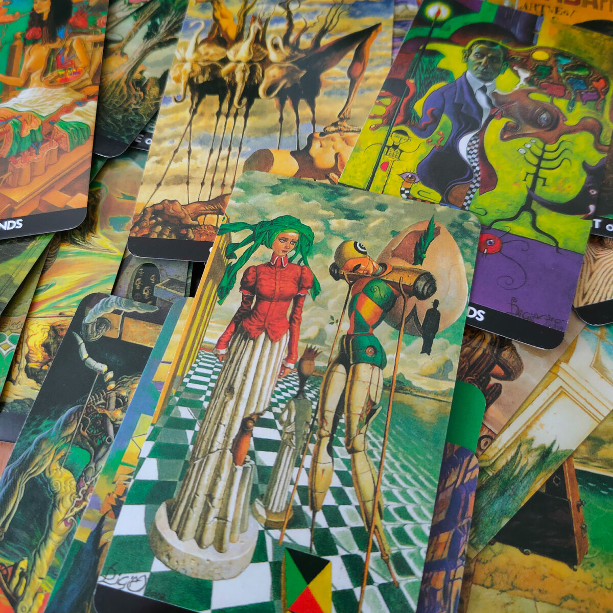 сегодня работаю на этой колоде