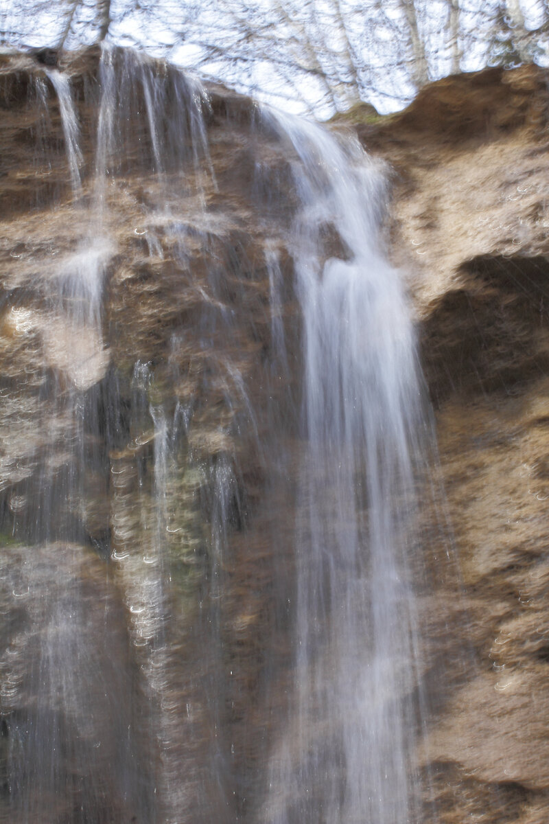 Водопад в Крымском каньон, к сожалению данные водопады можно посмотреть только весной или дождливой осенью, летом, часто, водопад превращается в маленький ручеек. 