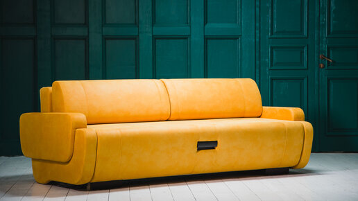 Рона: диван будущего с необычными формами и жестким сиденьем
