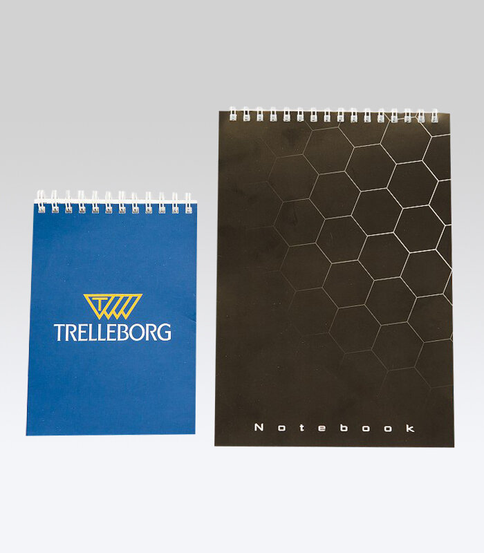 блокноты на пружине