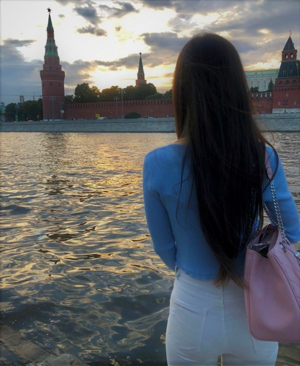 Фото сделано в первые дни приезда в Москву 