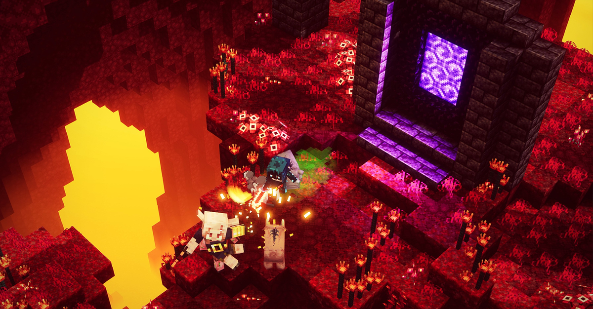 Minecraft PE 1.17.0: Пещеры и Горы