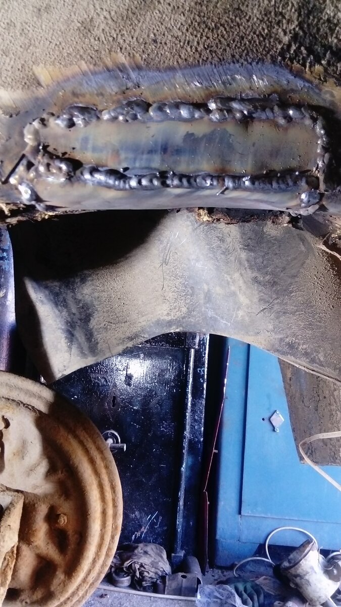 Вот результат сбоку изнутри