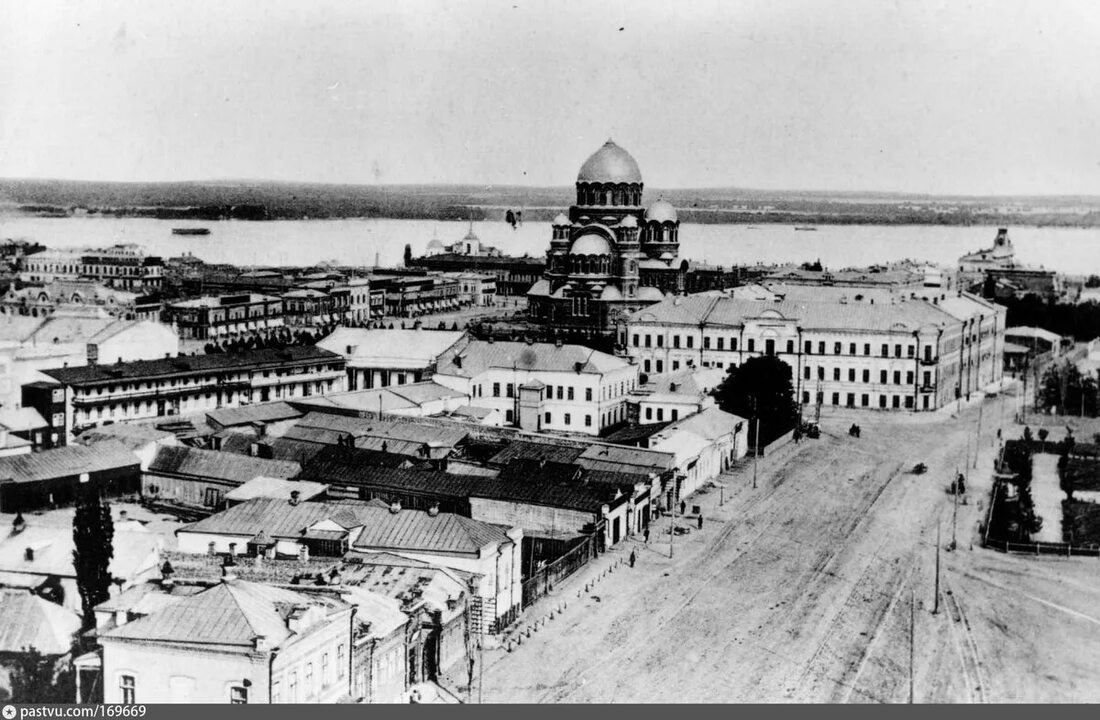 Царицын в 18 веке.Фото из интернета.