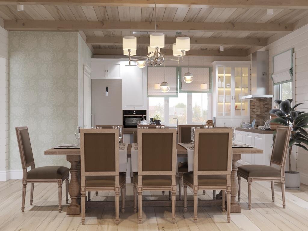 Кухня. Обои Cole and Son