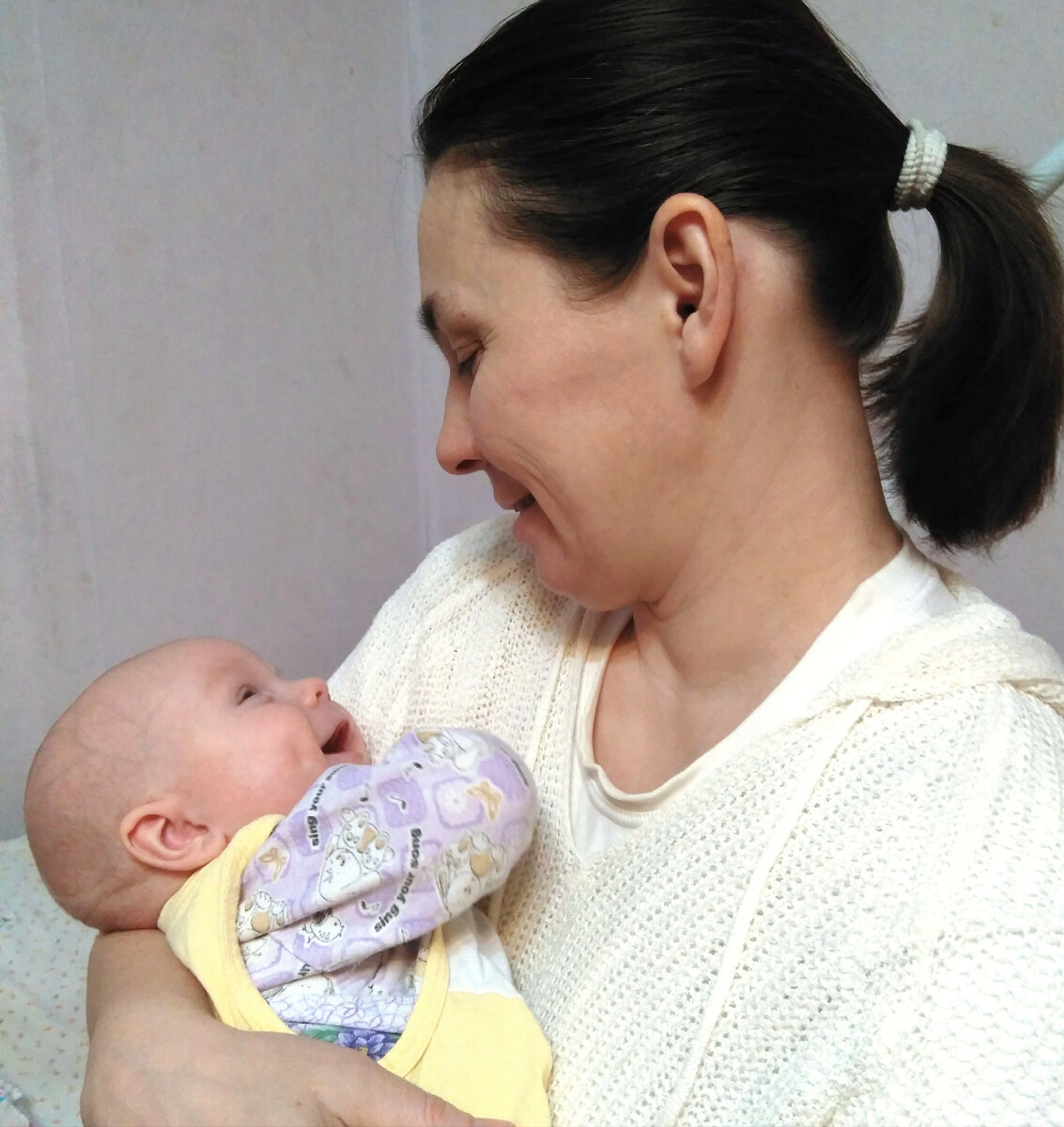 Баюканье радует и маму, и малыша