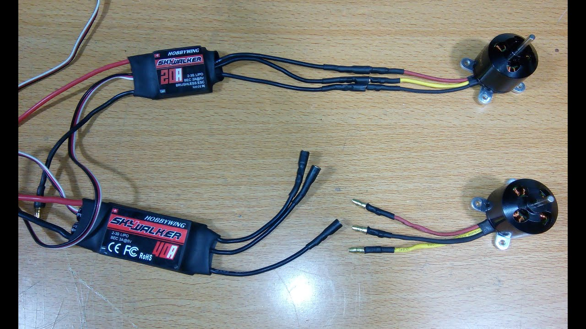 Регулятор оборотов 30A ESC квадрокоптеров самолетов