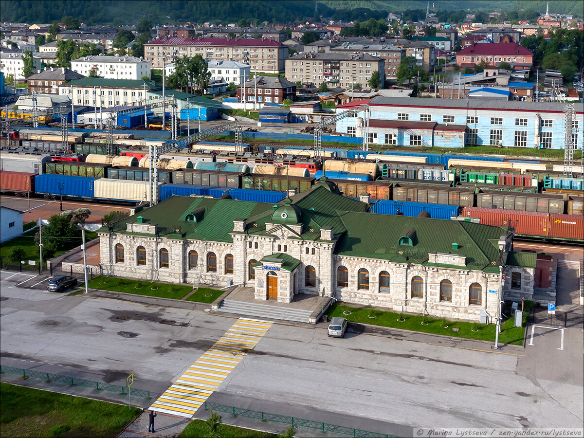 Уникальный железнодорожный вокзал в Слюдянке | Блог авиационного фотографа  | Дзен