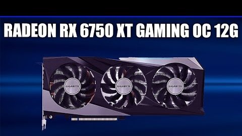 Видеокарта Gigabyte Radeon RX 6750 XT GAMING OC 12G (GV-R675XTGAMING OC-12GD)