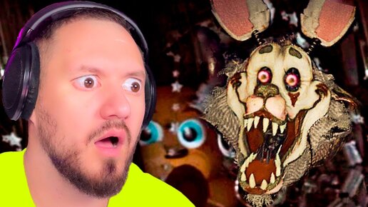 ОНИ ПОСТРОИЛИ НОВОГО АНИМАТРОНИКА! МАНГЛ В ПОДВАЛЕ | ФНАФ 2022 - FNAF JR’s #3 Серия