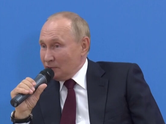     Владимир Путин. Фото: Кадр из видео.