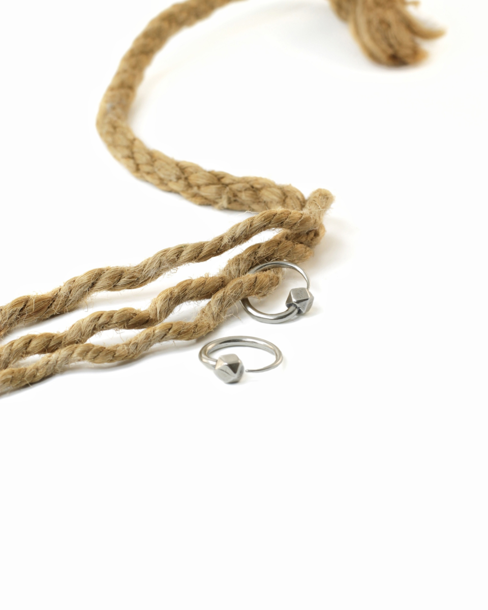 Реконструкция сережек с многогранников из современного магазина. 