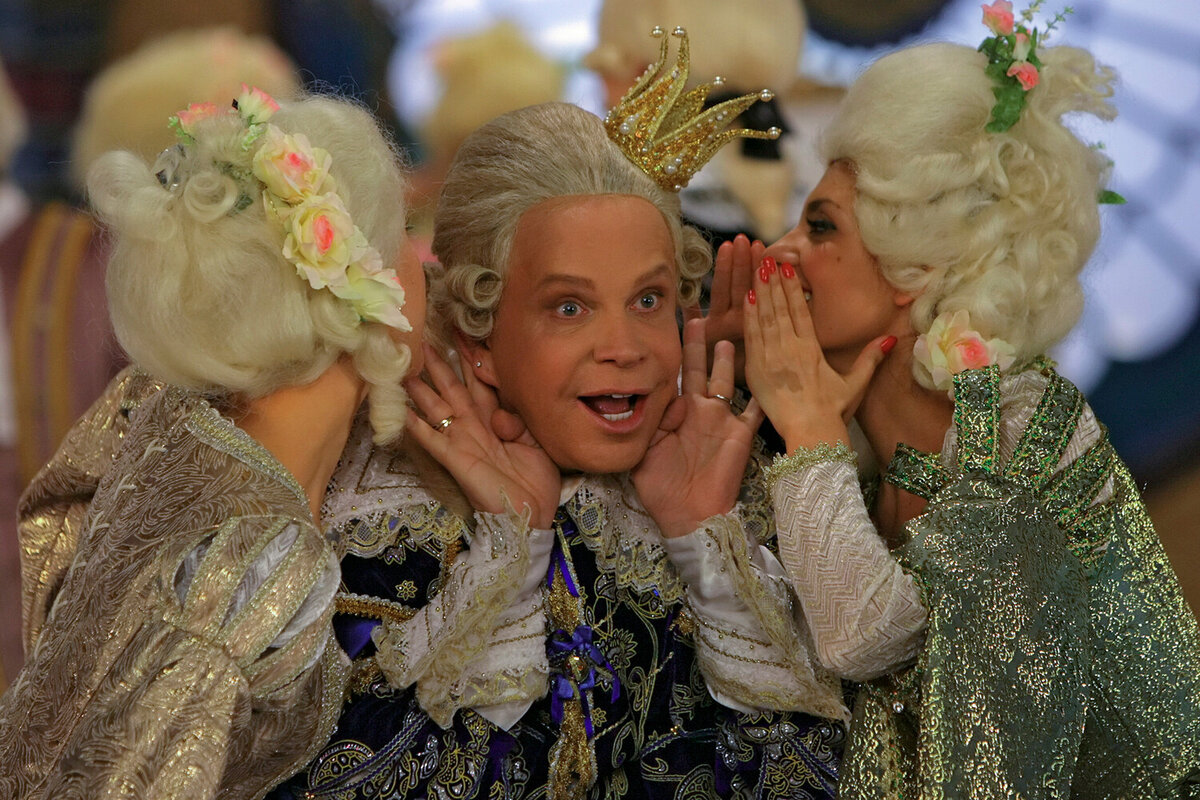 Борис Моисеев во время съемок новогоднего шоу «Золотая рыбка» для телеканала «Россия», 2008 год
Фото: Алексей Даничев/РИА «Новости»