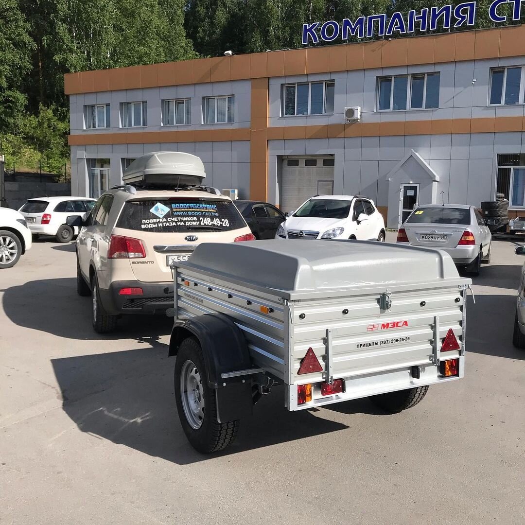 Езда с прицепом