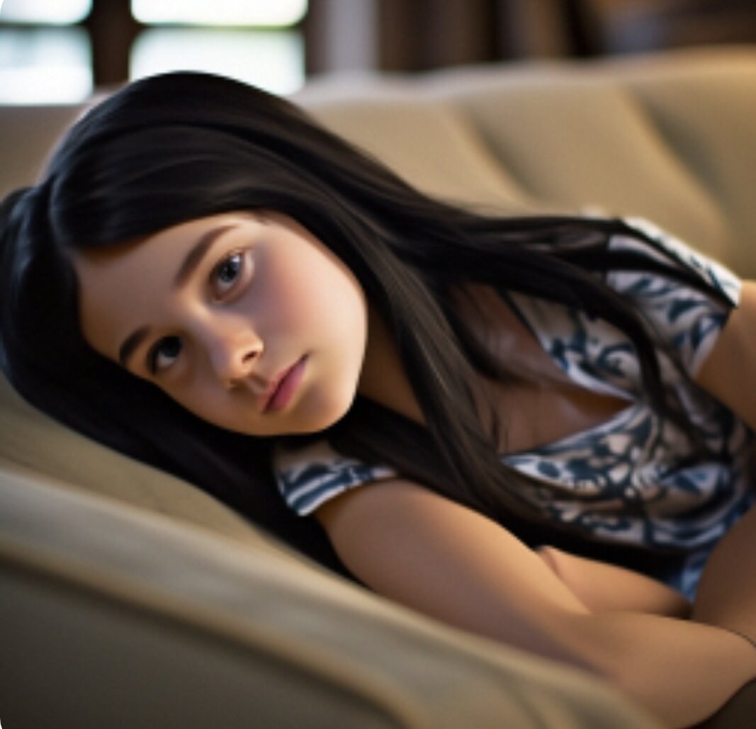 Лежала несколько дней дома с болями в животе. Сгенерировано нейросетью 