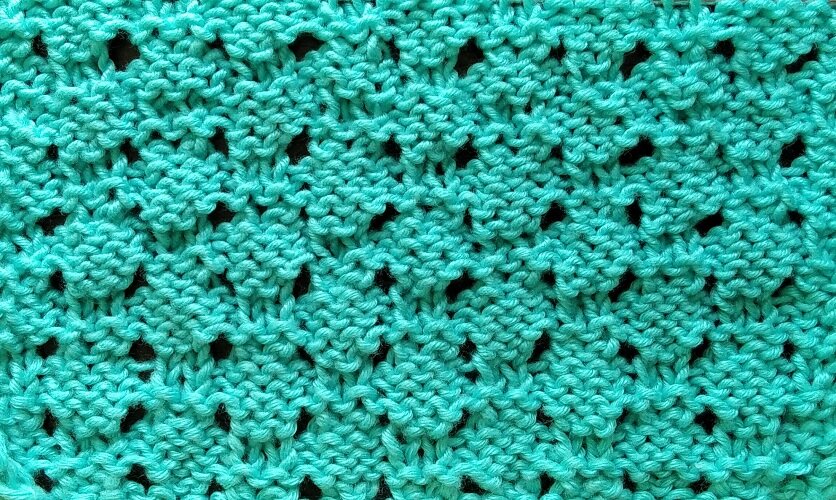 Изнаночная сторона узора