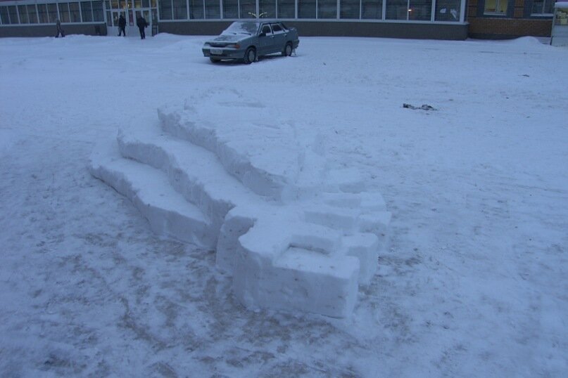 Перфекционизм в сугробе )))