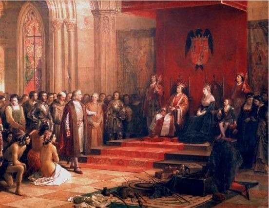 Возвращение с очередных экспедиций Колумба были в Испании большим событием.