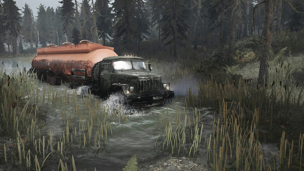 Единственный и Неповторимый SpinTires: Mudrunner на PS4 | Malloy | Дзен