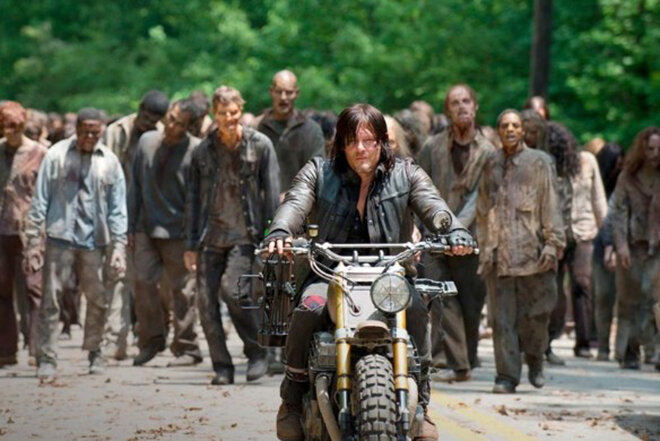 Кадр из сериала «Ходячие мертвецы»