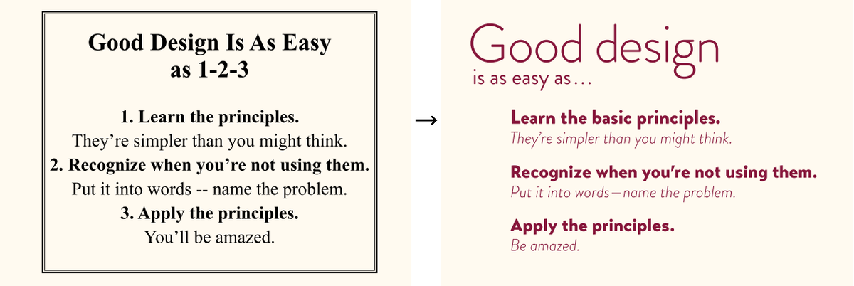 Из книги "Дизайн. Книга для недизайнеров"