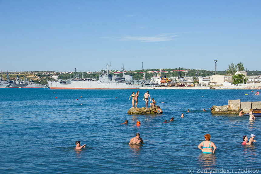 Пляж ушакова балка в севастополе