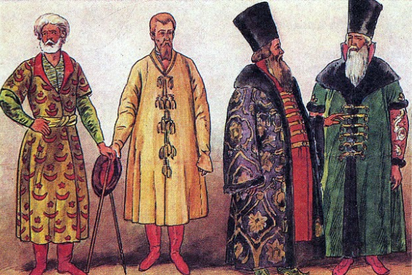 Боярские шубы. Фото pinterest.fr