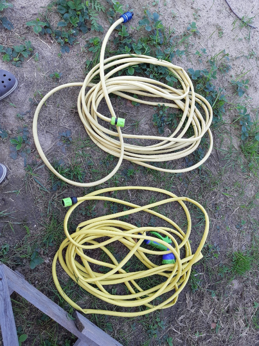 Собранный шланг