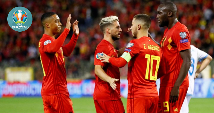 Сборная Бельгии.