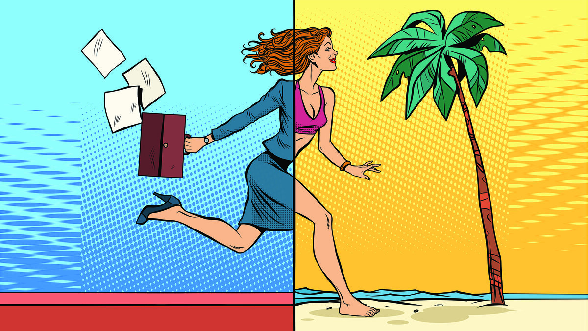 Путь от работы к счастью.