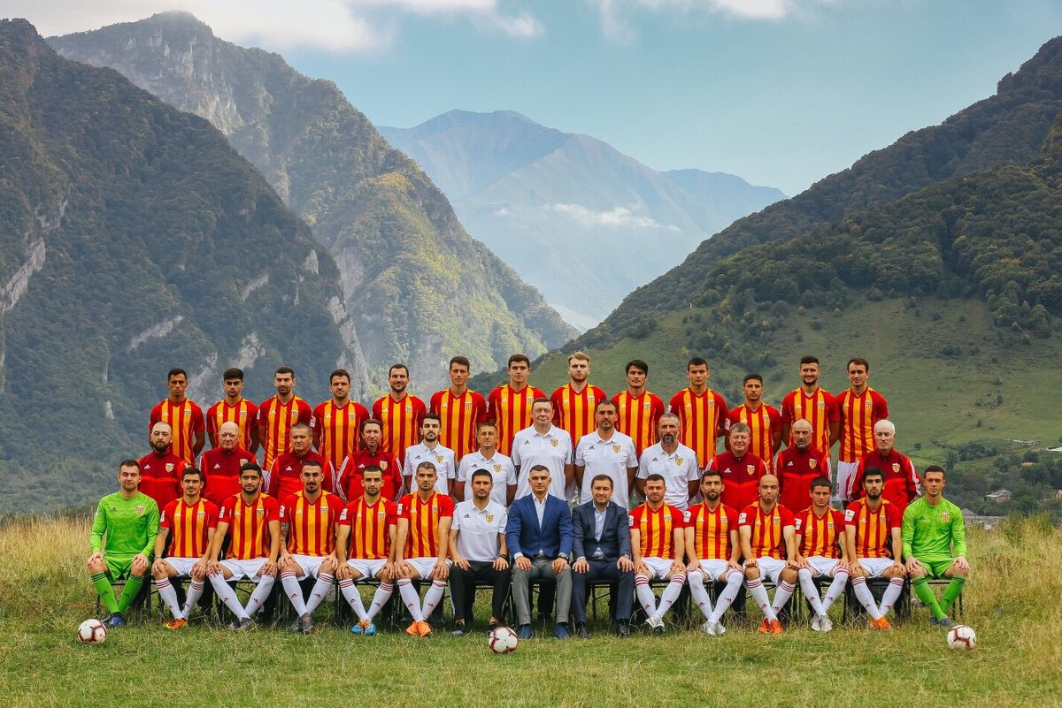 Коллективное фото Алании Владикавказ 