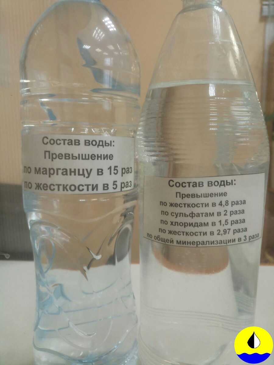 Вода темнеет