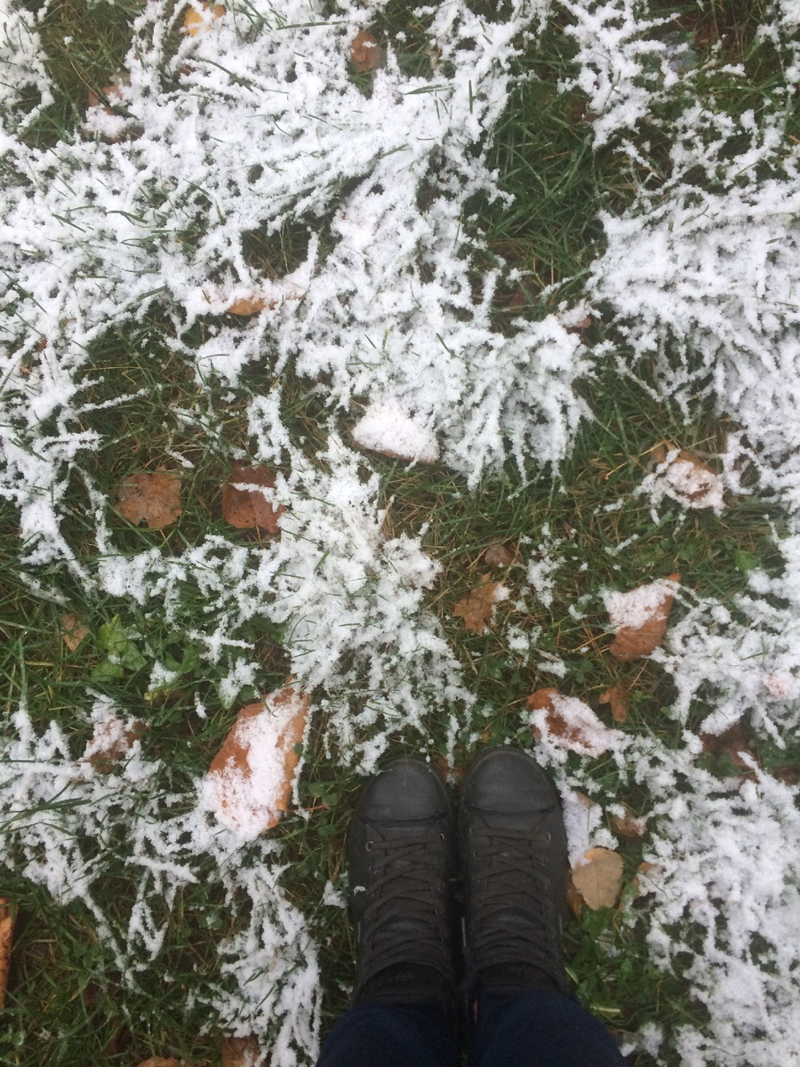 У меня вот в Пряничном домике снег выпал, чуток подморозило, прибавила котел на  единицу, стало прям тепло и хорошо ))