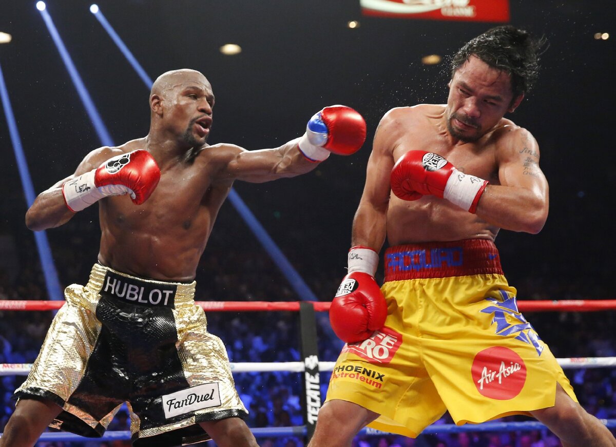 Mayweather and pakiao