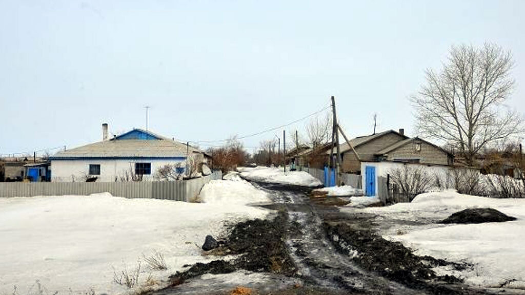Село Калачи. Казахстан.