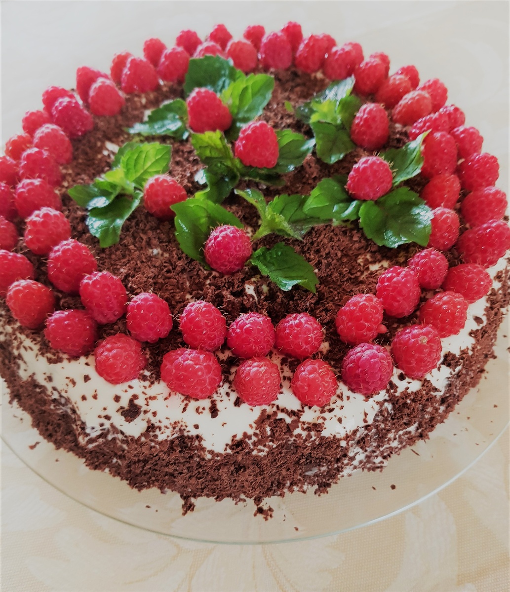 Торт и фото автора