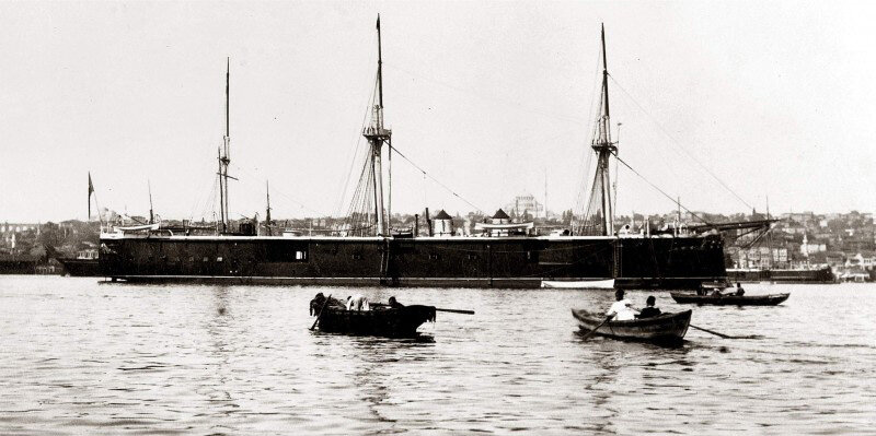 Броненосец «Мессудие» до модернизации