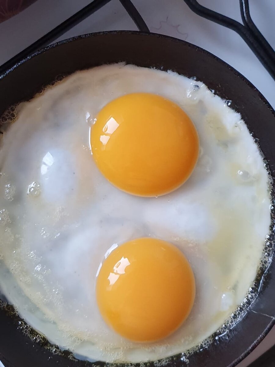 Глазунья из гусиных яиц