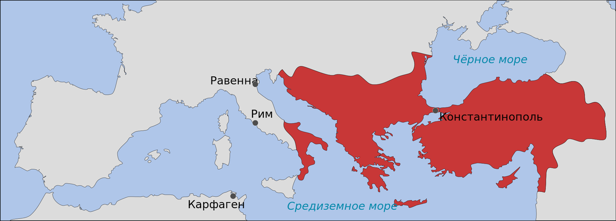 Восточная Римская империя при Василии II.