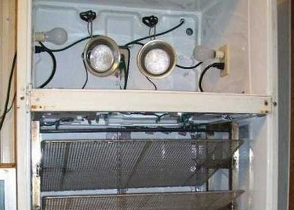 Самодельный инкубатор из старого холодильника
