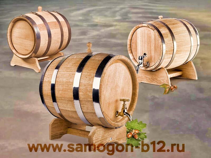 Картинка для статьи "Дубовая бочка - отличия и мифы" ©