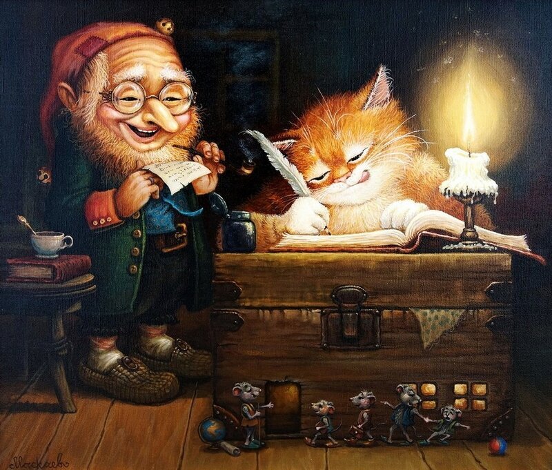 Художник Маскаев А.В. (Сказки кота Кузьмы) 