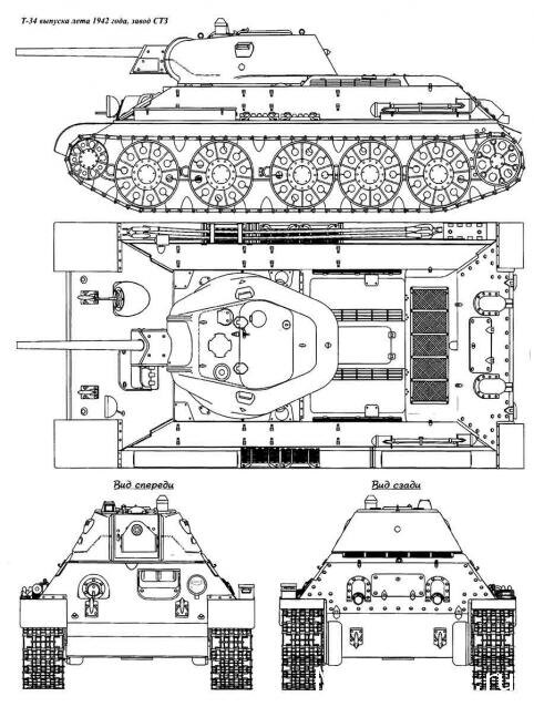 Примечание: правильнее звучит конечно «Т-34 образца 1940 г.», но для простоты его часто называют Т-34-76 из-за калибра пушки. В то время как Т-34 образца 1943 г., по тому же принципу зовут Т-34-85.