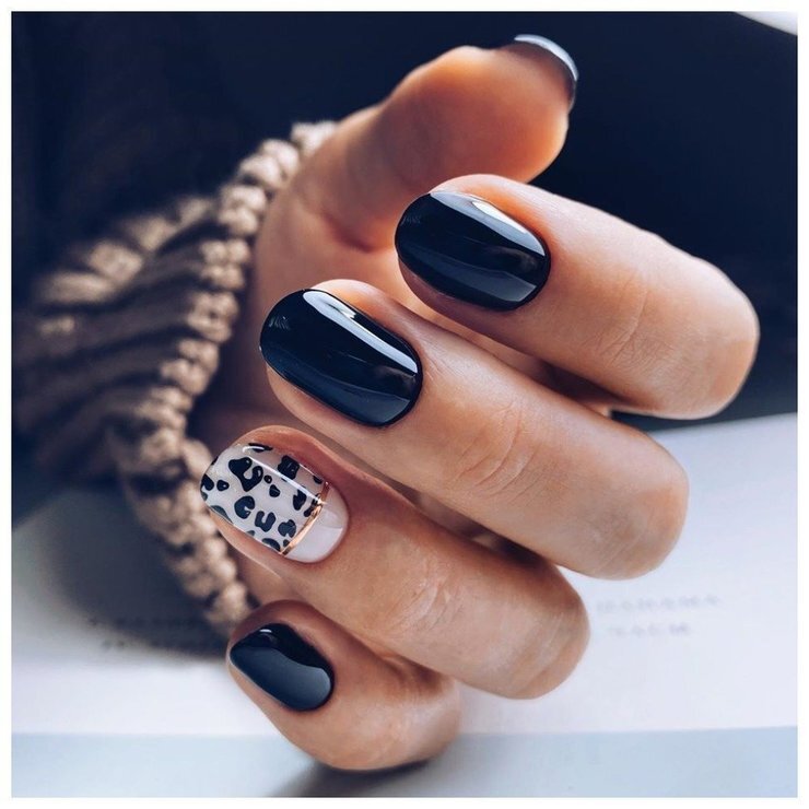 48 Beautiful Short Square Nails for Your Fingers - Lily Fashion Style