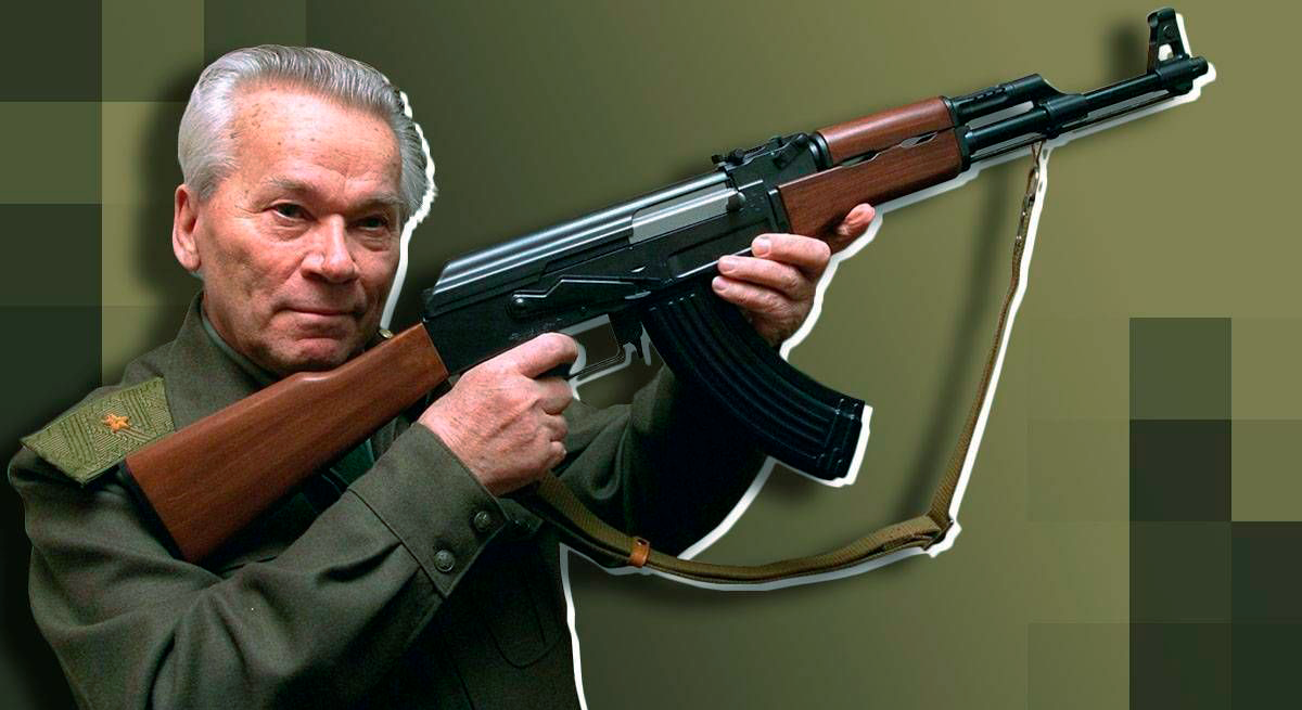 Два Калашникова на одном фото