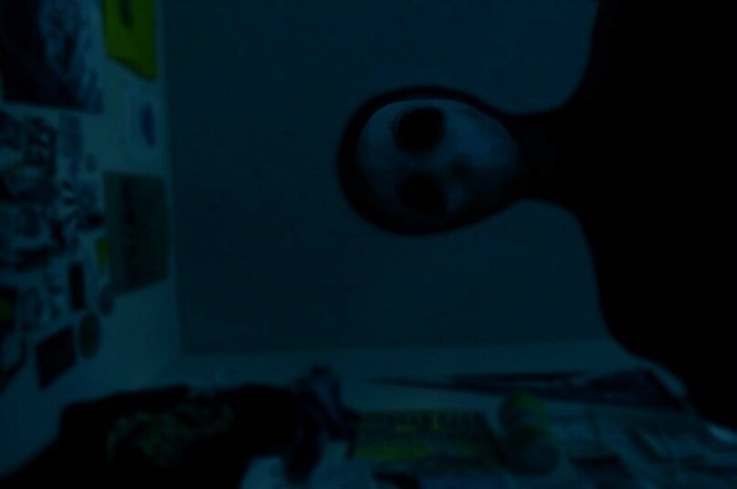 SCP 1093 снятый на надлобною камеру.